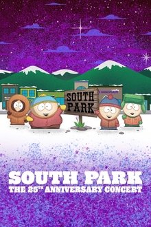 Poster do filme South Park 25° Aniversário: O Concerto