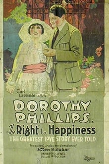 Poster do filme The Right to Happiness