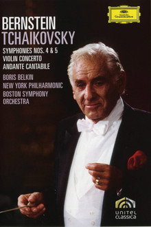 Bernstein: Tchaikovsky: Symphonies No. 4 & 5