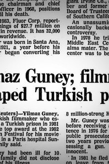 Ballad of Exiles: Yılmaz Güney