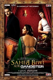 Poster do filme Saheb Biwi Aur Gangster