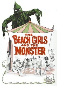 Poster do filme The Beach Girls and the Monster