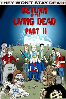 They Won't Stay Dead: A Look at 'Return of the Living Dead Part II' movie poster