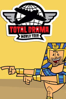 Poster da série Ilha dos Desafios Drama Total, Turnê Mundial