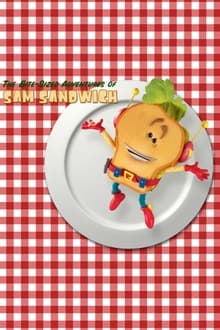 Poster da série The Bite-Sized Adventures of Sam Sandwich