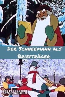Der Schneemann als Briefträger