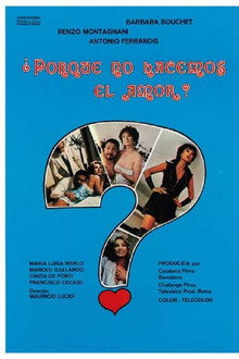 ¿Por qué no hacemos el amor?