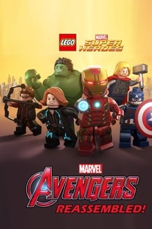 Poster do filme LEGO Super-Heróis da Marvel: Vingadores Reunidos!