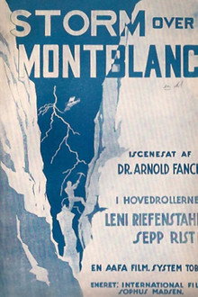 Stürme über dem Mont Blanc