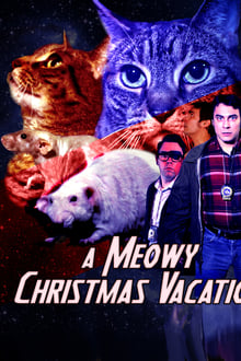 A Meowy Christmas Vacation poster