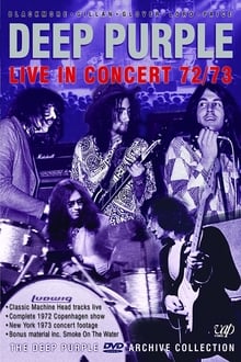 Poster do filme Deep Purple: Live in concert 72/73
