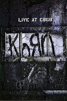 Poster do filme Korn - Live at CBGB's