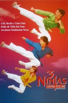 Poster do filme 3 Ninjas Contra-Atacam