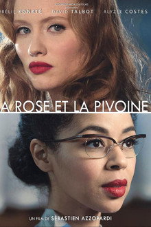 La rose et la pivoine