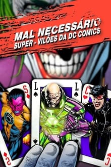 Poster do filme Mal Necessário: Super-Vilões da DC Comics