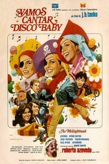 Poster do filme Vamos Cantar Disco Baby