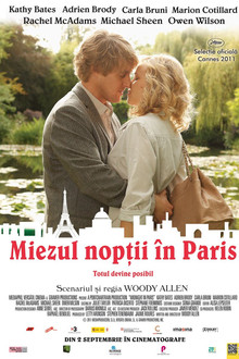 Miezul nopții în Paris