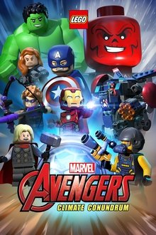 Poster da série LEGO Marvel: Problemas Climáticos