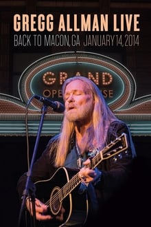 Poster do filme Gregg Allman Live: Back To Macon, GA