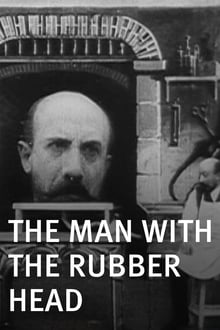 Poster do filme O Homem com Cabeça de Borracha