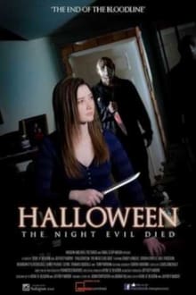 Poster do filme Halloween: The Night Evil Died