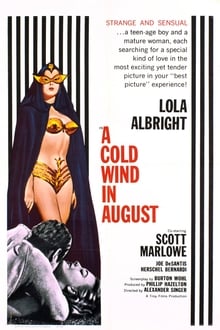 Poster do filme A Cold Wind in August