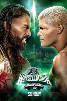 WWE WrestleMania XL Sunday movie poster