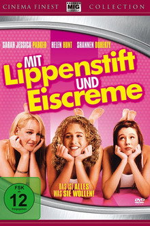 Mit Lippenstift und Eiscreme