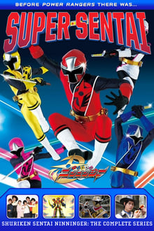 Poster da série Shuriken Sentai Ninninger