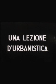 Una lezione di urbanistica