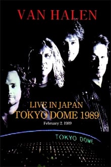 Van Halen : Live In Japan Tokyo Dome 1989 movie poster