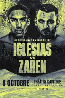 Osleys Iglesias vs. Oliver Zaren