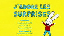 J'adore les surprises