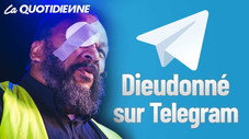 Dieudonné sur Telegram