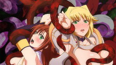 The Innocent Girl Is Embraced by a Sea of Tentacles