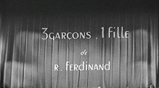 3 garçons, 1 fille