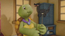 Franklin dessine une marionnette