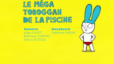 Le Méga Toboggan de la piscine