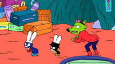 La drôle de danse de Superlapin