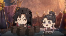 Lan Wangji aide les pauvres du village