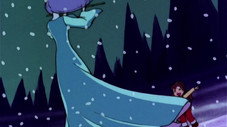 La femme des neiges échappée d'un livre d'images !!