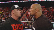 Rock vs Cena