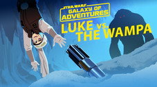 Luke vs le Wampa, l'évasion de la caverne