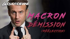 Macron démission (réélection)