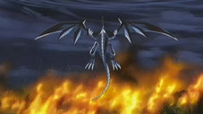 La naissance du Dragon Blanc aux Yeux Bleus