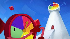 The Color Clock Car