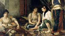 Femmes d'Alger dans leur appartement, 1834, Eugène Delacroix