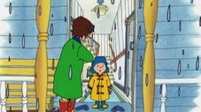 Caillou et la pluie