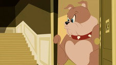 Tom et Jerry tombent sur un os