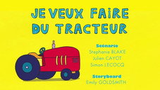 Je veux faire du tracteur